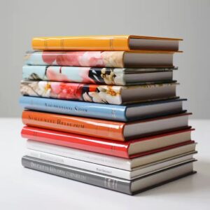 custom round spine hardcover book printing