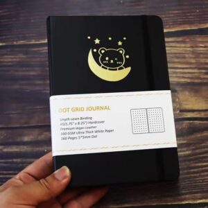 custom A5 hardcover dot grid journal wholesale
