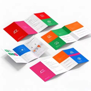 Custom Folded Brochures & Product Manuals