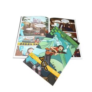 custom paperback comic book printing